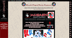 Desktop Screenshot of musashi.co.za